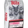 Корм для кошек всех пород Blitz Sensitive ягнёнок полнорационный 10 кг