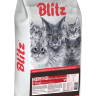 Корм для кошек Blitz Classic курица полнорационный 10 кг