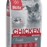 Корм для кошек Blitz Classic курица полнорационный 0.4 кг