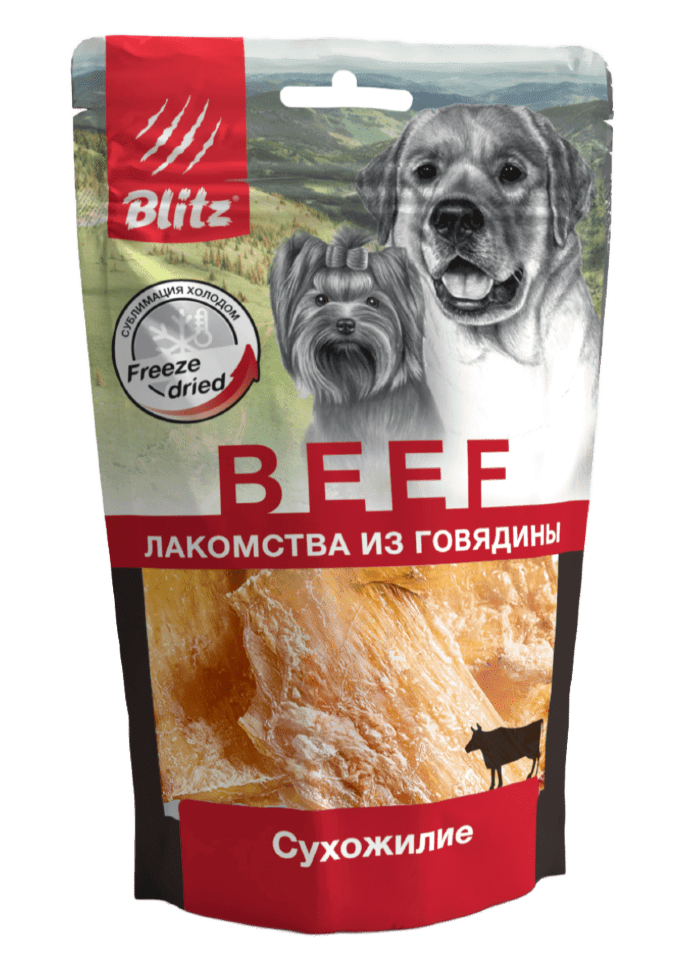 Лакомство для собак Blitz сублимированное «Сухожилие»